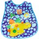 Kit 2 Babador Encanto para Bebê 45x28cm Dino/Urso