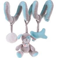 Móbile para Berço Fleece 18x30cm Cachorrinho Azul
