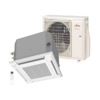 Ar Condicionado Split Cassete Inverter Fujitsu 18000 BTU/h Quente e Frio Monofásico AUBH18KVBA - 220 Volts