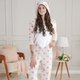 Pijama Macacão Plush Adulto com Capuz Gatinha - G