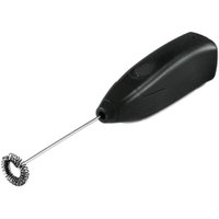 Mini Mixer Elétrico de Inox e Plástico para Bebidas 4x20,5cm Preto