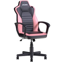 Cadeira Gamer PCYes Mad Racer STI Turbo Candy Pink, Inclinação, Preto e Rosa - MRSTIR10RS