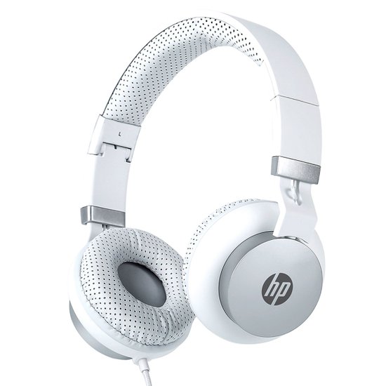 Headset HP, Dobravel, P2, Driver 50mm,  20Hz, branco -  DHH-1205
