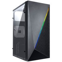 Gabinete Gamer Vinik Murk, USB 3.0, Micro ATX, Lateral Acrilico, Preto- GGMACBK