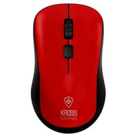 Mouse Wireless Kross, 1600DPI, Wi-FI 2.4GHz, Vermelho, -  KE-M218 Mouse Wireless Kross, 1600DPI, Wi-FI 2.4GHz, Vermelho, -  KE-M218