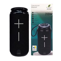 Caixa de Som Bluetooth X-Cell, Potência 20W, Preto - XC-CP-201-P