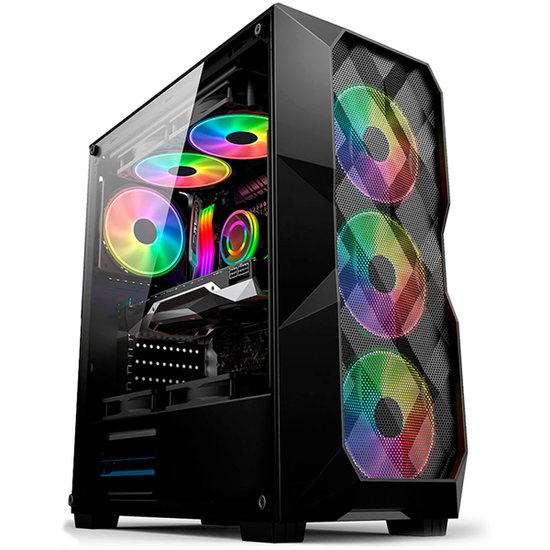 Computador Desktop Gamer AMD Ryzen 7 5700G  3.8GHz, 16GB DDR4, NVME 250GB