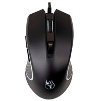Mouse Gamer Kross, USB, 6400DPI, Valhalla, Preto, RGB -  KE-MG200