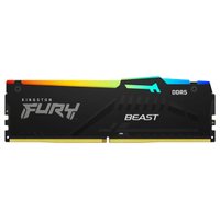 Memória Gamer Kingston Fury Beast, 32GB, DDR5, 5200MHz, CL40, RGB - KF552C40BBA-32