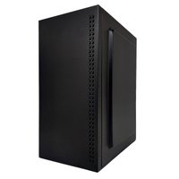Gabinete Brazil PC, Micro ATX, N110 MATX-B M255, S/fonte,  Preto