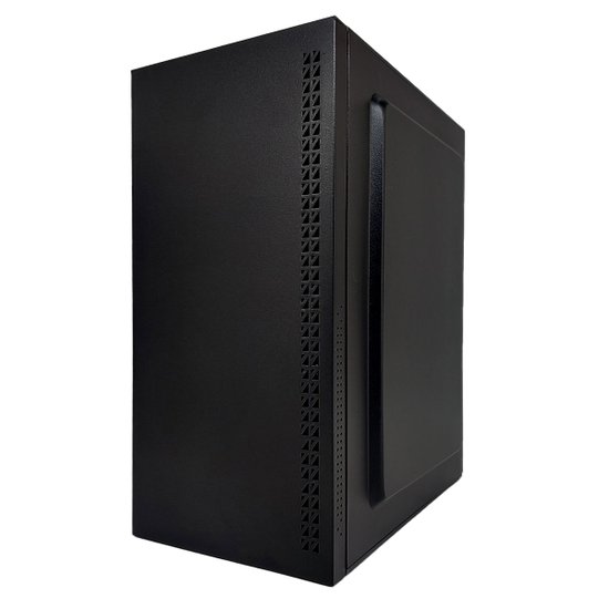 Gabinete Brazil PC, Micro ATX, N110 MATX-B M255, S/fonte,  Preto