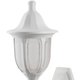 2 Arandelas Externas Modenas Brancas de Parede Clássicas 38cm Casas Jardim Dital