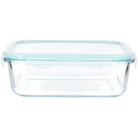 Pote de Vidro com Tampa Hermética 640ml 17,5x13x5,6