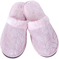 Pantufa Chinelo Luxo Quentinho e Confortável Rosa Claro - 41/42