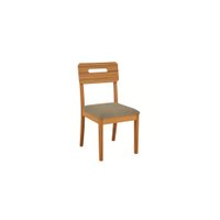 Par de Cadeiras Kappesberg em Madeira Maciça Lila Boucle Fendi