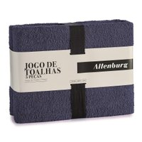 Jogo Toalhas Banho Altenburg 5p Tóquio G2 Azul