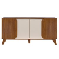 Buffet 4 Portas Sala de Jantar 160 cm 4506 Cedro Off White ARLY