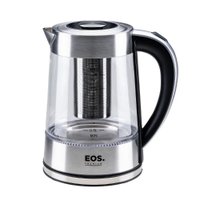 Chaleira Elétrica EOS 1,8 Litros Chef Gourmet Glass Tea Inox ECH04G 220V