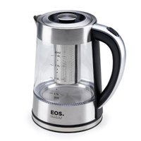 Chaleira Elétrica EOS 1,8 Litros Chef Gourmet Glass Tea Inox ECH04G