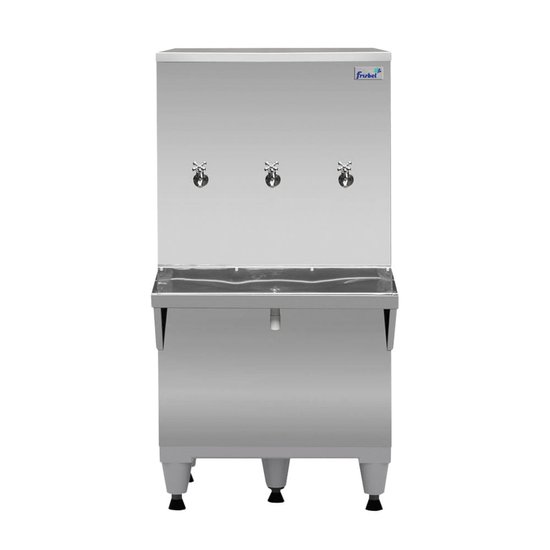 Bebedouro Frisbel 100 Litros Coluna Inox RA10 - 220 Volts