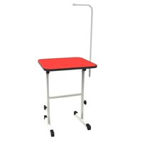 Mesa para Tosa Pequena Minag Vermelha com Regulagem de Altura Tampo de 40×60