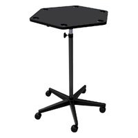 Mesa de Acessórios Minag Preta para Tosa