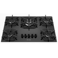Cooktop Mueller 5 Bocas Com Queimador Tripla Chama - Bivolt - Preto