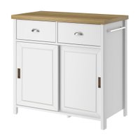 Balcao Aparador Buffet 2 Portas 85 cm BA145 Branco Dtall