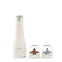 Moedor Elétrico com 2 Recipientes Muse Finamill Creme
