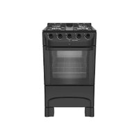 Fogão Mueller 4 Bocas Preto MFI4BC - Bivolt
