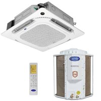 Ar Condicionado Split Cassete Carrier 4 Vias 24000 BTUS Quente e Frio Inverter 220V Monofásico 38TVQD24515MC