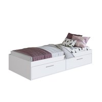Cama Solteiro Com 2 Portas 80 Tokio Branco