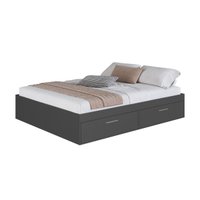 Cama Casal 4 Portas 160 Tokio Grafite