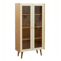 Cristaleira 2 portas de Vidro100% MDF Vértice