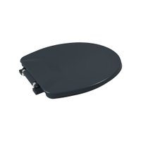 Assento Sanitário Plástico Astra TAS/K Almofadado Preto