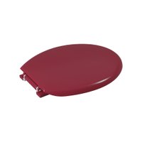 Assento Sanitário Plástico Astra TPK/AS Almofadado Bordô
