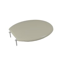 Assento Sanitário Plástico Astra TAJ/AS Slim Almofadado Bege