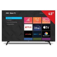 Smart TV AOC Roku 43 Dled HD Dolby Audio 43S5045/78G