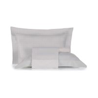 Jogo Cama Solteiro Altenburg 200 Fios Lux Inspire Cinza