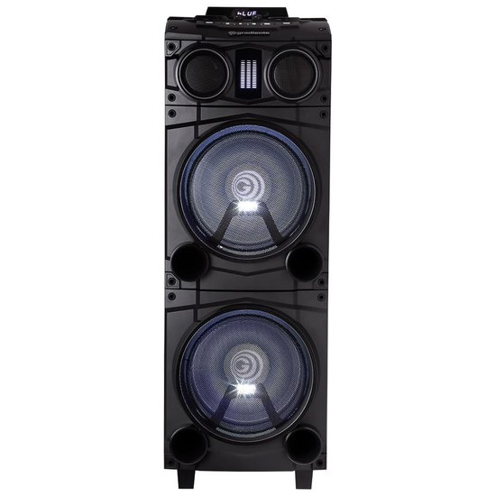 Torre de Som Gradiente Black Bass 10 Preta GDB10M - Bivolt