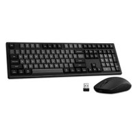 Kit gamer teclado/mouse Akko MX108 - Preto