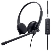 Headset Corporativo Dell, USB, Unidirecionall, Cancelador de Ruído -WH1022 - Preto