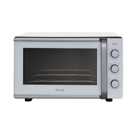Forno Elétrico Mueller 44 Litros Branco Sapore - 127 Volts