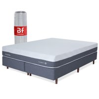 Cama Box Queen Premium BF Ice Espuma NASA 158x198cm BF Colch&otilde;es