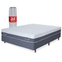 Cama Box Casal Premium BF Ice Espuma NASA 138x188cm BF Colch&otilde;es