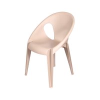 Cadeira OR-1143 Injetada em Polipropileno com Proteção UV OR Design - Fendi