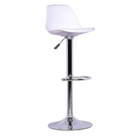 Banqueta Giratória Eames Branca