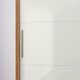 Guarda Roupa Casal 2P Correr MDF 244 cm RD024 Freijo Off White MXM