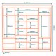 Guarda Roupa Casal 2P Correr MDF 244 cm RD024 Freijo Off White MXM