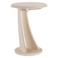Mesa de Apoio MDF Sala de Estar 50 cm 4211 Off White ARLY